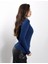 ALYA UNDERWEAR Kaşkorse Yarım Boğazlı Body Sweatshirt, Lacivert 4