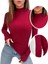 ALYA UNDERWEAR Kaşkorse Yarım Boğazlı Body Sweatshirt, Bordo 1