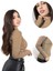 ALYA UNDERWEAR Kaşkorse Yarım Boğazlı Body Sweatshirt, Kahve Melanj 1