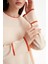 - Çizgi Detaylı Rayon Tunik 3