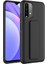 Xiaomi Redmi Note 10S Kılıf Qstand Kapak-Siyah 1