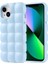 Apple iPhone 13 Kılıf Parlak Esnek Silikon Dom Dom Kapak-Mavi 1