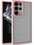 Galaxy S22 Ultra Kılıf Flora Kapak-Rose Gold 1