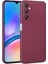 ZORE Galaxy A05S Kılıf Premier Silikon Kapak-Mürdüm 1