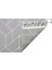 Lounge Serisi Etnik Desenlere Sahip Salon Oturma Odası Koridor Yumuşak Modern Halı 03 Grey Whıte 5