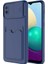 Galaxy A02 Kılıf ​zore Kartix Kapak-Lacivert 1