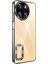 ZORE Realme 11 4g Kılıf Kamera Korumalı Logo Gösteren Omega Kapak-Rose Gold 2