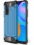Huawei P Smart 2021 Kılıf Crash Silikon Kapak-Mavi 1