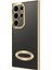 ZORE Galaxy S24 Ultra Kılıf Kamera Korumalı Logo Gösteren Omega Kapak-Siyah 3