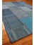 Maldives %100 Naturel Pamuk Yün Salon Oturma Odası Geleneksel Kendir Patchwork Kilim 01 Navy 3
