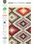 Maya %100 Naturel Pamuk Yıkanabilir Çift Taraflı Oturma Odası Mutfak Koridor Modern Kilim 33 Red 2