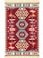 Maya %100 Naturel Pamuk Yıkanabilir Çift Taraflı Oturma Odası Mutfak Koridor Modern Kilim 30 Red 3