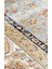 Topkapı Serisi Yüksek Kalite Sık Dokuma Klasik Desenli Özel Işıltılı Salon Halısı 03 Grey Cream 5