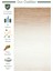Pasific Serisi Eskitme Desenli Salon Oturma Odası Koridor Antre Modern Halı 16 Cream Vızon Xw 2