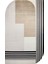 Monza Geometrik Desenli Yüksek Kalite Sık Dokuma Parlak Modern Salon Halısı 05 Cream Gold 1