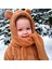 Çocuk Kapüşonlu Peluş Atkı Bere Welsoft Polar Boyunluk 1