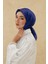 Desenli Shiny Eşarp - 8647 - Saks 3
