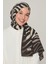 Modal Şal - Zebra Model - Siyah Kahve 1
