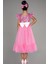 Tokalı Üstü Pullu Barbie Kız Çocuk Abiye ABU4031 2