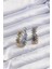 Mulvxxmd XDN02 Pirinç Gold Renkli Tırtıklı Halka Küpe (Mulvix) 2