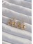Mulvxxmd XDN02 Pirinç Gold Renk Zirkon Taşlı Kalp Model Fiyonk Küpe (Mulvix) 2