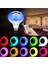 E27 Rgb LED Ampul Uzaktan Kumandalı Bluetooth ve Hoparlör Özelliği 5