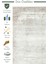 Marble Serisi Modern Desenli Salon Oturma Odası Koridor Antre Şık Halı 05 Cream Grey 2