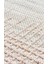 Comfy Modern Desenli Oturma Odası Koridor Antre Yatak Odası Örgü Dokuma Halı 01 Grey Beıge 5
