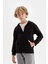 Erkek Çocuk Siyah Sweat - X7382a6/Bk81 2