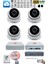 4 Kameralı Ip Dome Güvenlik Kamerası Seti | 4mp Ultra Hd, 30M Gece Görüş, Ses Alma, Uzaktan Izleme 2
