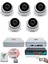 5 Kameralı Ip Dome Güvenlik Kamerası Seti | 4mp Ultra Hd, 30M Gece Görüş, Ses Alma, Uzaktan Izleme 1
