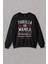 Siyah Sweatshirt Boks Boxing Muhammed Ali Clay Thrilla In Manila Baskılı Unisex Sweat 1