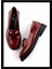 Bordo Rugan Kadın Loafer Ayakkabı K01257067508 1