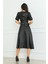 Pullu Saten Abiye Elbise 2724 4