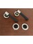Punch Zamak Mat Siyah Inox Rozetli Oda Kapı Kolu 1 Takım 2