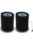 Eureka Z0801 VM1704 P3-Lady P81 P5 Pro BP21620A Için 2x Yedek Ön Filtre, Yeniden Kullanılabilir ve Yıkanabilir Dikey Elektrikli Süpürge (Yurt Dışından) 5