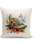 Flower/vintage Serisi Çift Tarafı Dijital Baskılı 8'li Kırlent Kılıfı Seti (Cushion Cover Set) 4