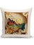 Flower/vintage Serisi Çift Tarafı Dijital Baskılı 4'lü Kırlent Kılıfı Seti (Cushion Cover Set) 3