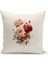 Flower/vintage Serisi Çift Tarafı Dijital Baskılı 4'lü Kırlent Kılıfı Seti (Cushion Cover Set) 4