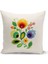 Flower/vintage Serisi Çift Tarafı Dijital Baskılı 8'li Kırlent Kılıfı Seti (Cushion Cover Set) 2
