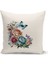 Flower/vintage Serisi Çift Tarafı Dijital Baskılı 8'li Kırlent Kılıfı Seti (Cushion Cover Set) 3