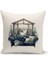 Flower/vintage Serisi Çift Tarafı Dijital Baskılı 4'lü Kırlent Kılıfı Seti (Cushion Cover Set) 3