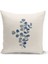 Flower/vintage Serisi Çift Tarafı Dijital Baskılı 4'lü Kırlent Kılıfı Seti (Cushion Cover Set) 2