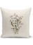 Flower/vintage Serisi Çift Tarafı Dijital Baskılı 8'li Kırlent Kılıfı Seti (Cushion Cover Set) 4
