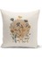 Flower/vintage Serisi Çift Tarafı Dijital Baskılı 4'lü Kırlent Kılıfı Seti (Cushion Cover Set) 2