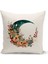 Flower/vintage Serisi Çift Tarafı Dijital Baskılı 8'li Kırlent Kılıfı Seti (Cushion Cover Set) 2
