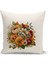 Flower/vintage Serisi Çift Tarafı Dijital Baskılı 8'li Kırlent Kılıfı Seti (Cushion Cover Set) 2