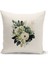 Flower/vintage Serisi Çift Tarafı Dijital Baskılı 8'li Kırlent Kılıfı Seti (Cushion Cover Set) 2