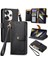 Xiaomi Poco F6 5g Darbeye Fermuar Cüzdan Aşk Deri Için Flip Case (Yurt Dışından) 5
