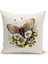 Vintage Serisi Çift Tarafı Dijital Baskılı Kırlent Kılıfı (Vintage Cushion Cover) 1